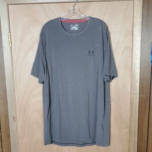 Under Armour Men's Charcoal Short Sleeve Tee